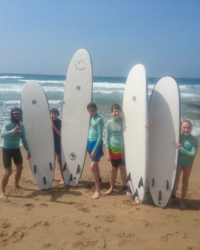 Surf lessons for all ages and levels